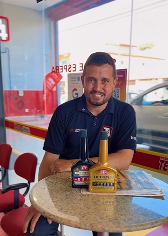 Produtos premium STP usados na TecLub 4 Irmãos